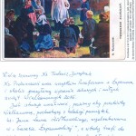 Kartka ze zbiorów Barbary Tarkowskiej